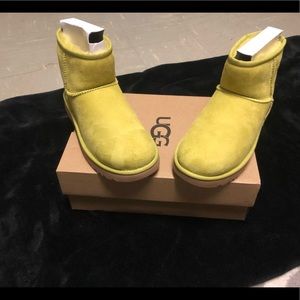 Electric lime uggs